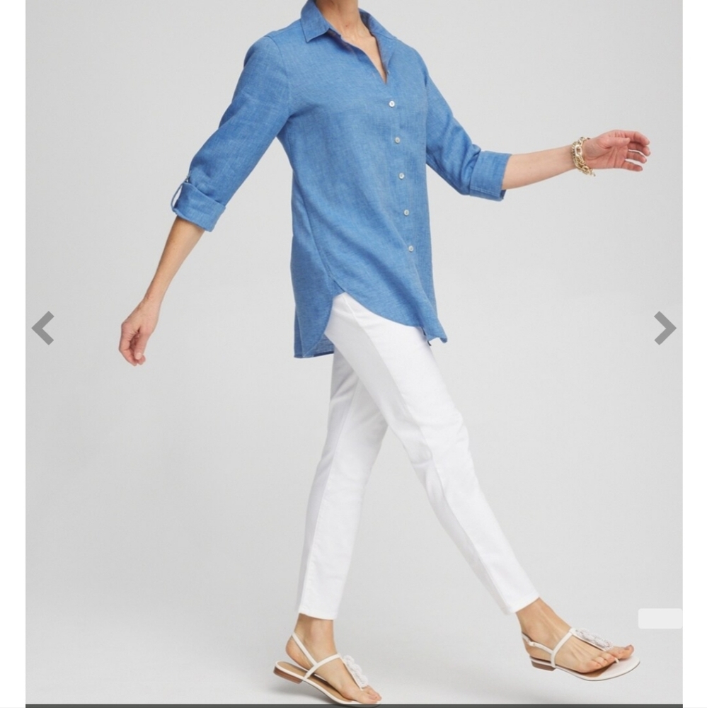 CHICO White Jean Leggings